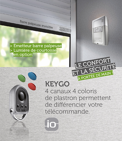 Télécommande Keygo sécurisée et confortable